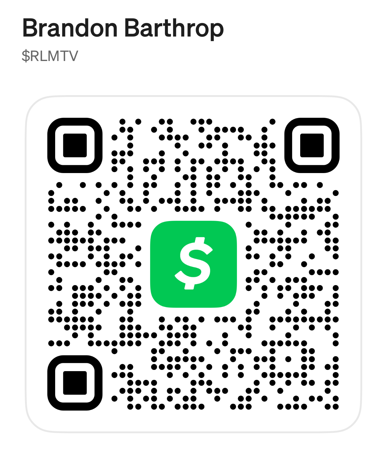 cash app QR code