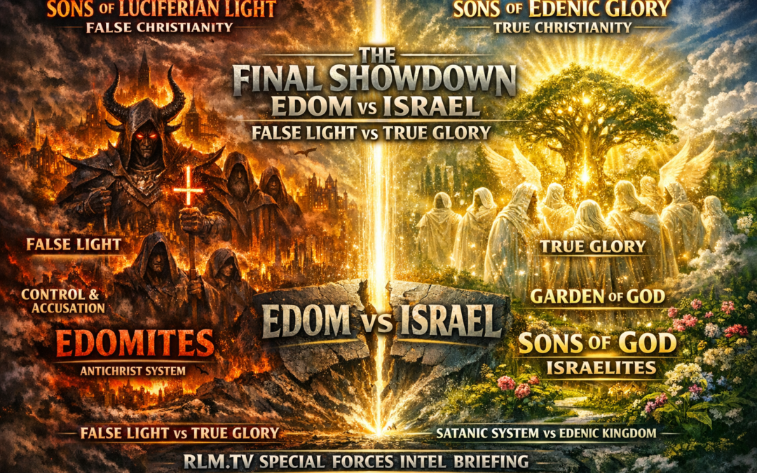 THE FINAL SHOWDOWN: EDOM vs ISRAEL — FALSE LIGHT vs TRUE GLORY