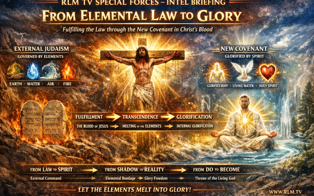 THE TRANSCENDENCE OF ELEMENTAL LAW INTO GLORY