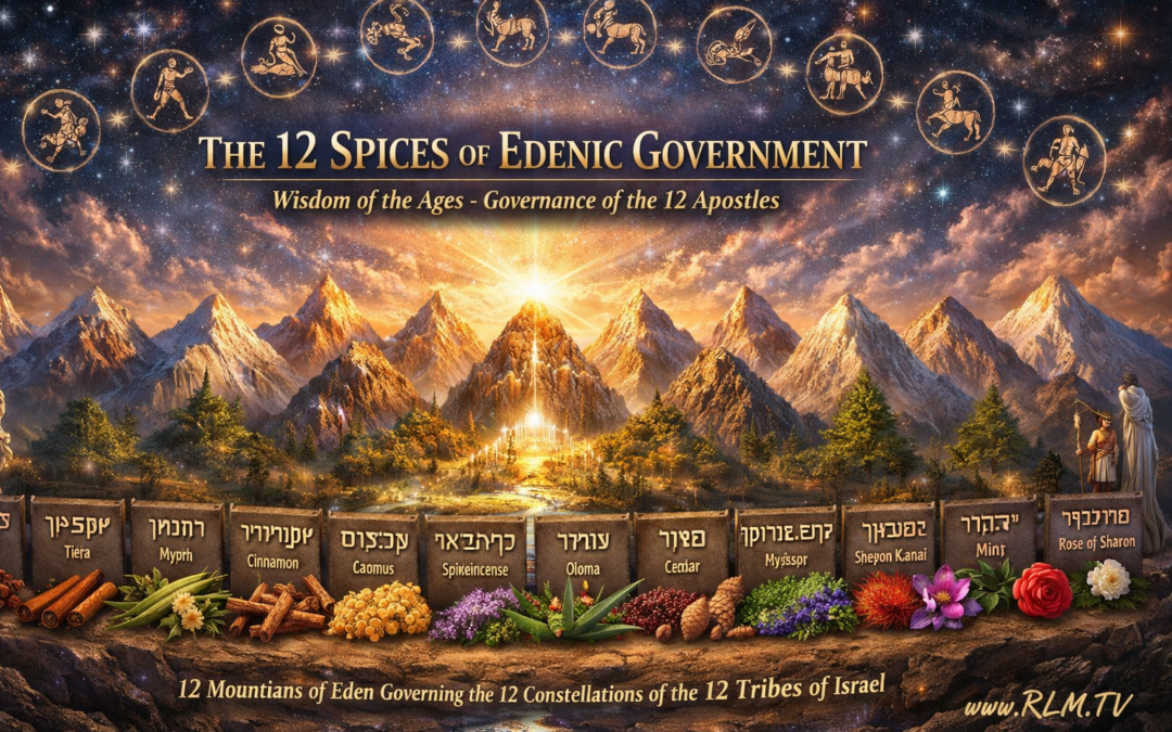 THE 12 SPICES OF EDENIC APOSTOLIC GOVERNMENT